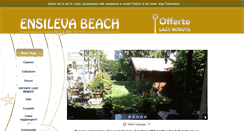 Desktop Screenshot of ensilevabeach.com