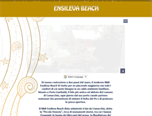 Tablet Screenshot of ensilevabeach.com